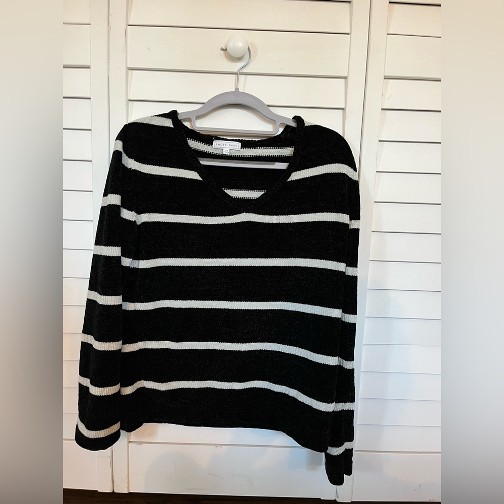 Chenille Pullover Sweater - image 1